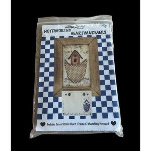 NEW unopened Cross Stitch Noteworthy Heart warmers Alma Lynne Noah Rainbow